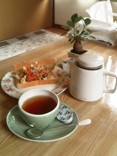 昼食。