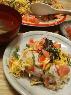 夕食